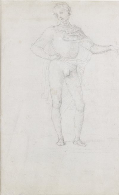 Studio per una figura in un